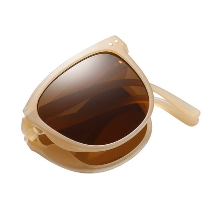 Women&#039;s Internet Celebrity Korean-style Fashionable Anti-ultraviolet Sun-proof Polarized Driving Sunglasses