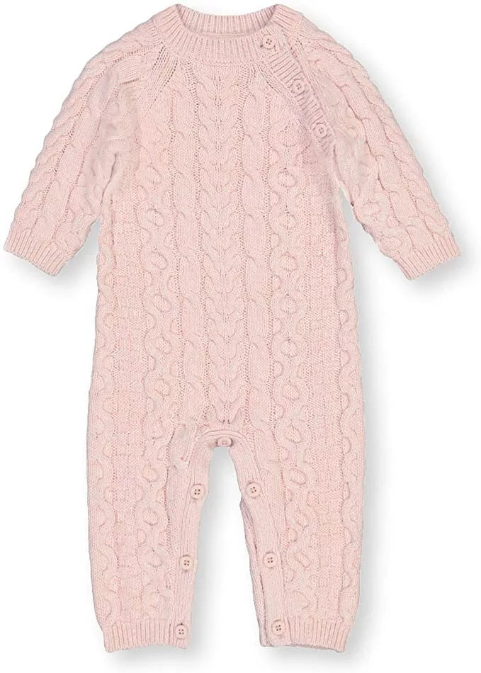 Baby Wrap Clothes Baby Twist Knitted Sweater Jumpsuit