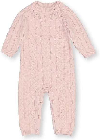 Baby Wrap Clothes Baby Twist Knitted Sweater Jumpsuit