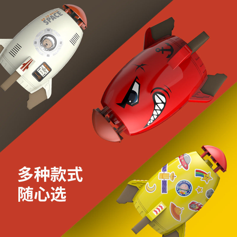 Rotating Flying Water Sprinkler Playing Water Toys Outdoor Pressure Lift-off