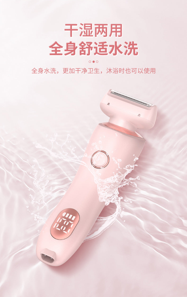 Hair Remover Women&#039;s Double-headed Shaver Private Hair Trimmer Electric Hair Scraper Women&#039;s Hair Remover