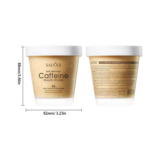 Ice American Caffeine Rejuvenation Body Scrub Cream
