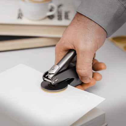 Handheld Stamp Portable Desktop Flower Pressing Iron Stamp Customizable DIY Pattern Business Gifts Promotional Items