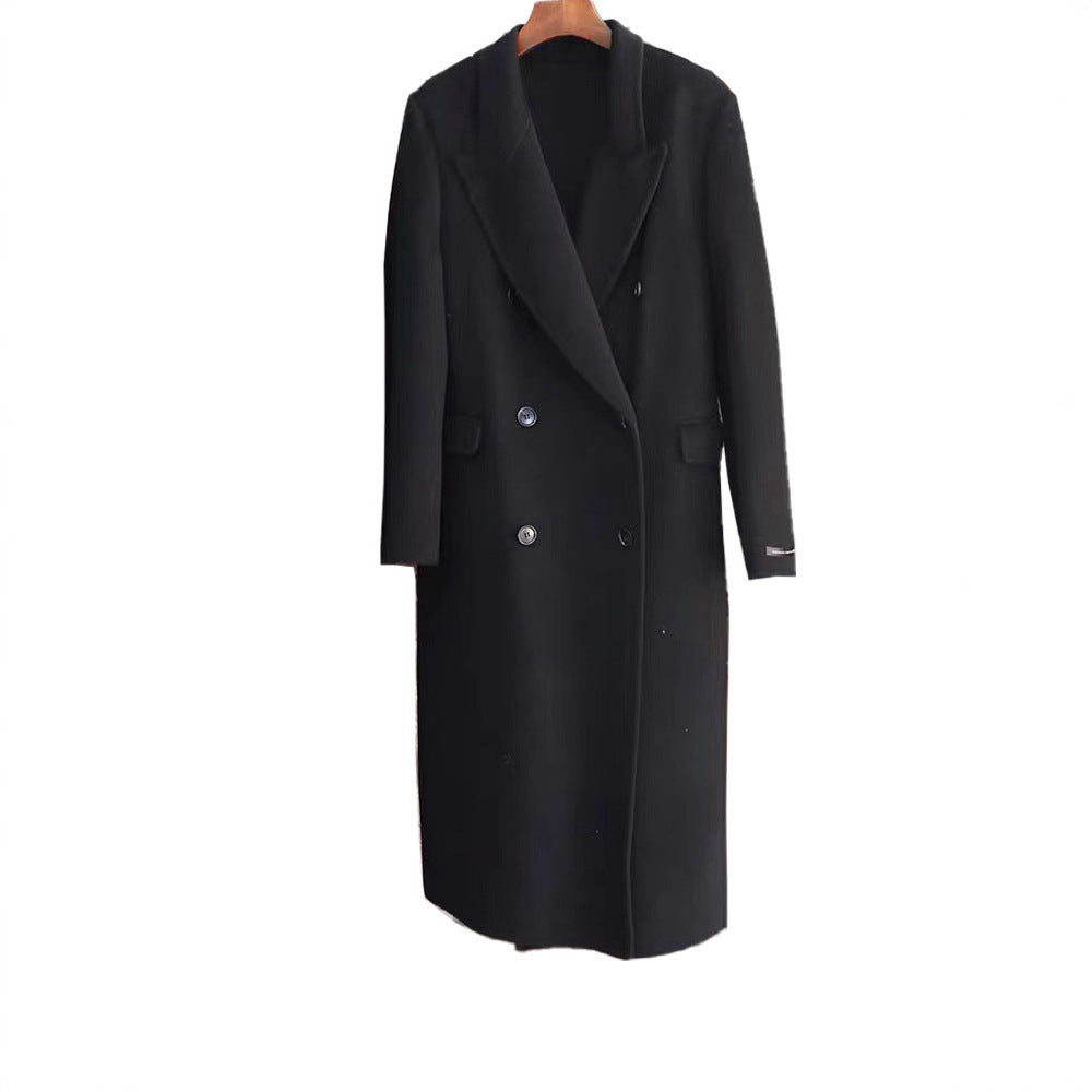 High-grade Double-sided Cashmere Wool Women's Suit Jacket