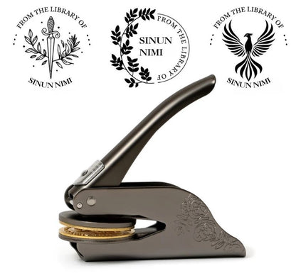 Handheld Stamp Portable Desktop Flower Pressing Iron Stamp Customizable DIY Pattern Business Gifts Promotional Items