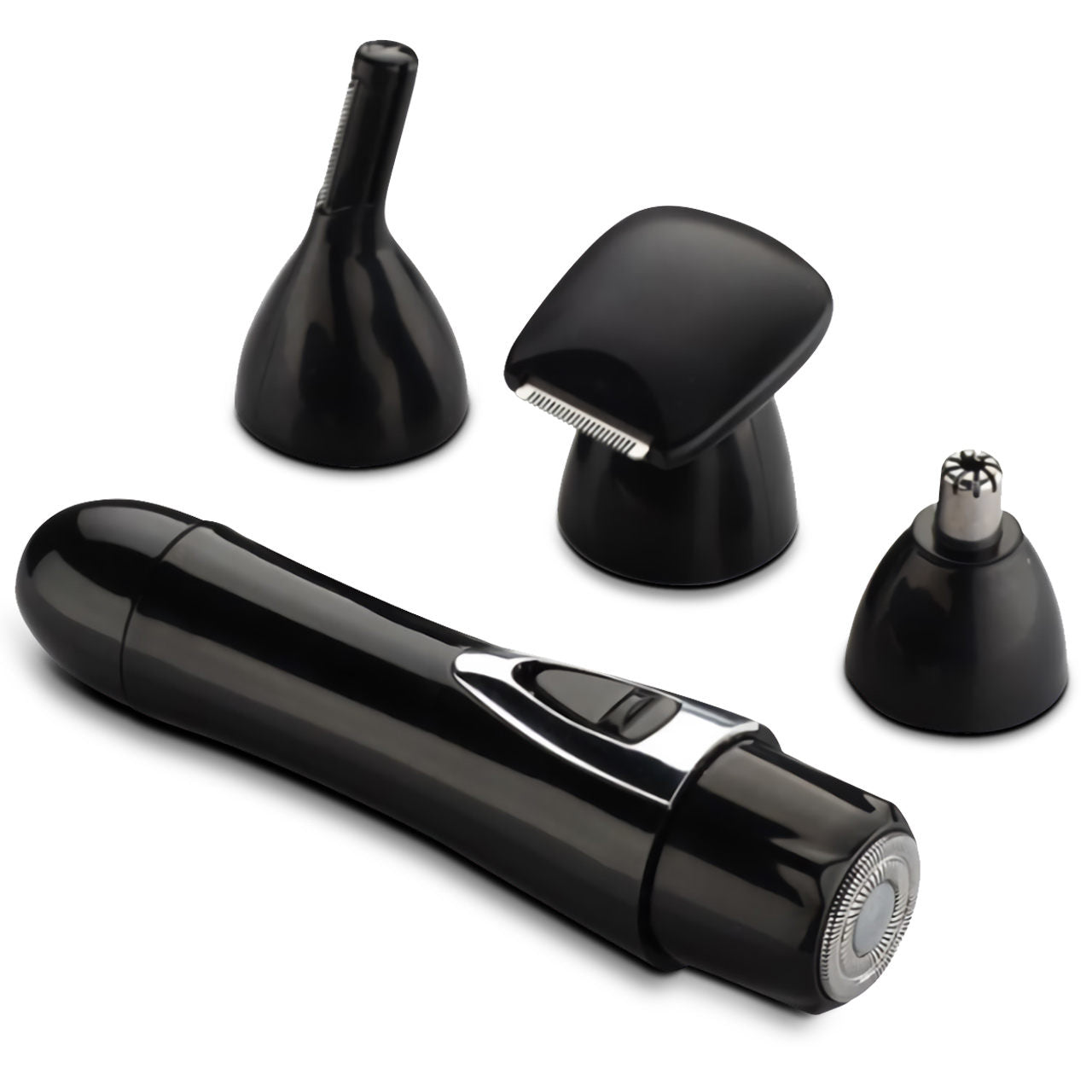 Nose hair trimmer 4-in-1 black