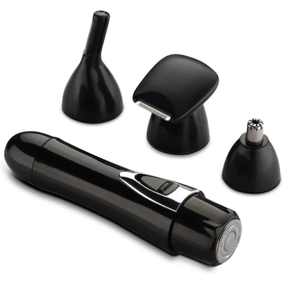 Nose hair trimmer 4-in-1 black