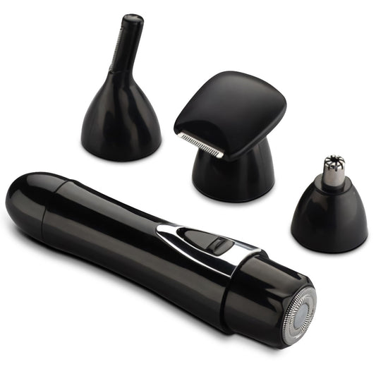 Nose hair trimmer 4-in-1 black