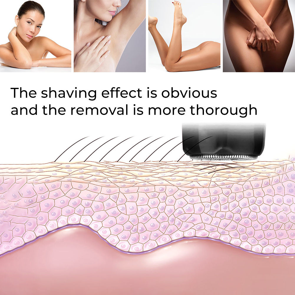 Nose hair trimmer 4-in-1 black