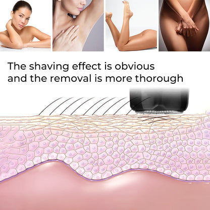 Nose hair trimmer 4-in-1 black