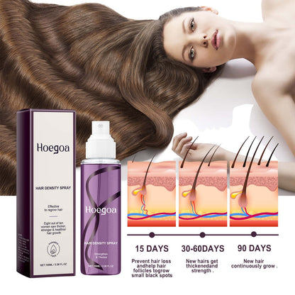 Hoegoa Volumizing Dense Hair Spray Repair dry and frizzy hair Strengthening Hair Nourishing Volumizing Hair Spray
