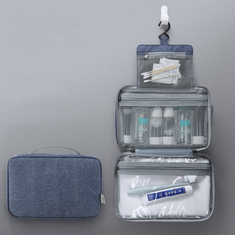 Porta utensílios masculino, à prova d&amp;amp;amp;amp;amp;amp;amp;amp;amp;#039;água, portátil, para armazenamento de produtos de higiene pessoal