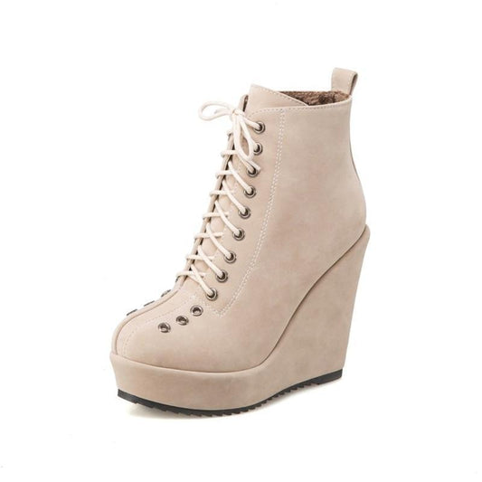 Women&#039;s Autumn Ankle Platform Shoes